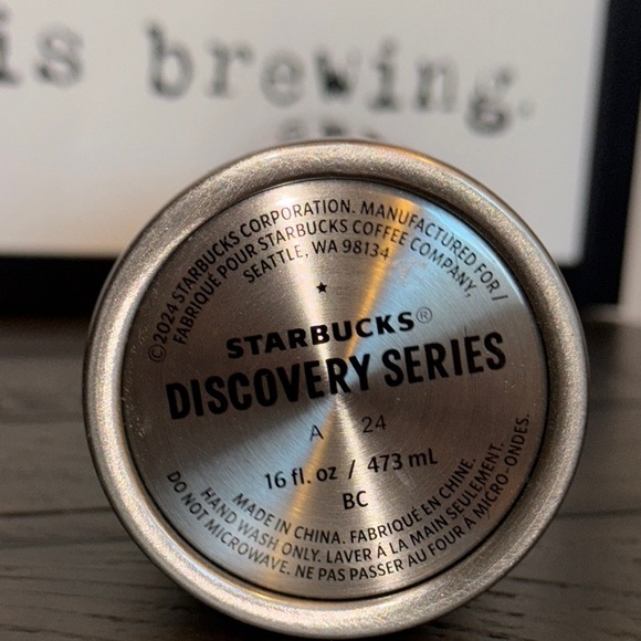 NWT 2024 Starbucks Discovery Seeies Stainless Steel 16oz Water Bottle VIRGINIA - Picture 11 of 13